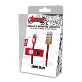 Iron Man / Micro USB kabel - Micro USB kabel Iron Man 120 cm 