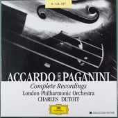 Nicolo Paganini / Salvatore Accardo, London Philharmonic Orch., Charles Dutoit - Accardo Plays Paganini - Complete Recordings (2000) /6CD BOX