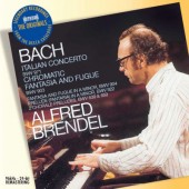 Johann Sebastian Bach / Alfred Brendel - Italian Concerto BWV 971-Chromatic Fantasia And Fugue BWV 903 (Edice 2006)