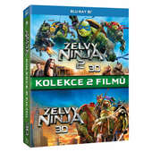 Film/Akční - Želvy Ninja 1.-2./Kolekce/3BRD (3D+2D) 