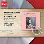 Debussy, Ravel, Stravinsky / Alban Berg Quartett - String Quartets / 3 Pieces / Concertino / Double Canon (Edice 2011)