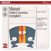 Wolfgang Amadeus Mozart / London Symphony Orchestra, Sir Colin Davis - Violin Concertos (Complete) /Edice 1993, 2CD