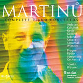 Bohuslav Martinů - Complete Piano Concertos/Souborná nahrávka skladeb pro klavír a orchestr/3CD 