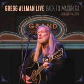 Gregg Allman - Live: Back To Macon/2CD (2015) 