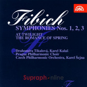 Zdeněk Fibich / Česká filharmonie, Karel Šejna - Symfonie č. 1 - 3 komplet, V podvečer, Jarní romance (2CD, 2002)