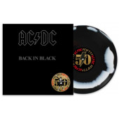 AC/DC - Back In Black (Edice 2024) - Limited Black & White Vinyl