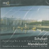 Schubert/Mendelssohn - Symphony No. 5/Symphony No. 4 