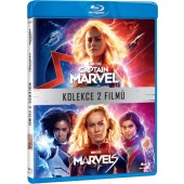 Film/Akční - Captain Marvel + Marvels kolekce 2 filmů (2Blu-ray)
