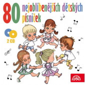 Various Artists - 80 nejoblíbenějších dětských písniček (2CD, 2020)