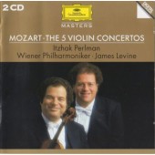 Wolfgang Amadeus Mozart, Itzhak Perlman, James Levine, Vídenští Filharmonici - 5 Violin Concertos (Edice 1994) /2CD