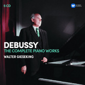 Claude Debussy / Walter Gieseking - Kompletní Klavírní Dílo (5CD, 2017) 