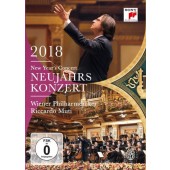 Vídeňští filharmonici - Novoroční Koncert 2018 (DVD) 