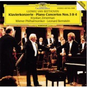 Ludwig Van Beethoven/Krystian Zimerman, Vídenští Filharmonici, Leonard Bernstein - Klavierkonzerte = Piano Concertos Nos. 3 & 4 (Edice 1993)
