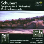 Franz Schubert - Symphony No. 8 / Music To Rosamunde (1999)