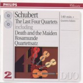 Franz Schubert / Quartetto Italiano - Last Four Quartets (1995) /2CD