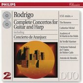 Marriner, Sir Neville - Rodrigo Complete Concertos for Guitar and Harp KLASIKA