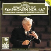 Ludwig van Beethoven / Berlínští filharmonici, Herbert Von Karajan - Symphonien Nos. 4 & 7 (Edice 1993)