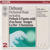 Debussy, Claude - Orchestral Music (including: Prélude à l'Après-midi d'un faune / Images / La Mer / 3 Nocturnes) /1993, 2CD