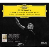 Ludwig van Beethoven / Berlínští filharmonici, Herbert Von Karajan - Symphonien Nr. 3 "Eroica" & 4 (Edice 2007)