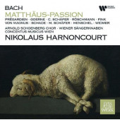 Johann Sebastian Bach / Nikolaus Harnoncourt - Matthauspassion (Das Alte Werk) / Matoušovy pašije (3CD, Reedice 2021)