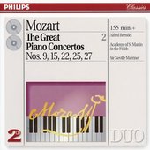 Mozart, Wolfgang Amadeus - Mozart The Great Piano Concertos Alfred Brendel 