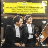Wolfgang Amadeus Mozart / Itzhak Perlman, Pinchas Zukerman - Sinfonia Concertante K.364 - Concertone K.190 (1985)