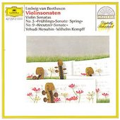 Ludwig van Beethoven / Wilhelm Kempff - BEETHOVEN Violinson. 5, 9 Kempff Menuhin 