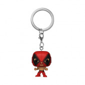 Marvel / Klíčenka - Klíčenka Funko POP! Keychain: Marvel Luchadores - Deadpool 