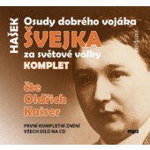 Jaroslav Hašek / Oldřich Kaiser - Osudy dobrého vojáka Švejka za světové války - Komplet /4CD 