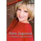 Hana Zagorová - Ty Nejlepší Z Nejlepších Hitů (3CD, 2010) DVD OBAL
