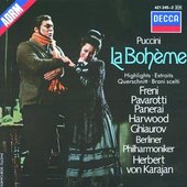 Giacomo Puccini / Mirella Freni - Puccini La Bohème highlights Freni/Pavarotti/Ghiau 