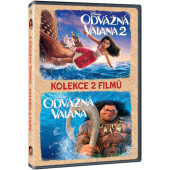 Film/Animovaný - Odvážná Vaiana kolekce 1+2 (2DVD)