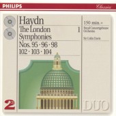 Joseph Haydn / Sir Colin Davis, Royal Concertgebouw Orchestra - London Symphonies, Vol. 1 (Nos. 95, 96, 98, 102, 103, 104) /1994, 2CD