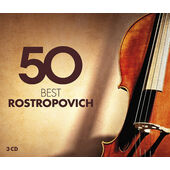 Mstislav Rostropovič - 50 Best Rostropovich (3CD, 2018) 