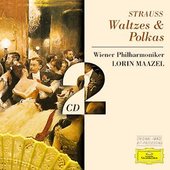 Strauss I + II, Johann - STRAUSS Waltzes & Polkas / Maazel 