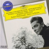Brahms, Dvořák / Berlínští filharmonici, Herbert Von Karajan - Brahms: 8 Hungarian Dances / Dvořák: Slavonic Dances / Scherzo Capriccioso (1995)