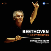 Ludwig Van Beethoven / Daniel Barenboim - Symfonie Č. 1-9 (6CD, 2017) 