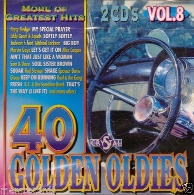 Various Artists - 40 Golden Oldies Vol. 8 (2CD, 1994)