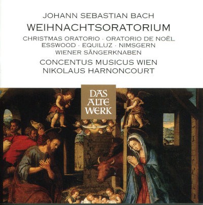 Johann Sebastian Bach / Concentus Musicus Wien, Nikolaus Harnoncourt - Weihnachtsoratorium = Christmas Oratorio = Oratorio de Noel / Vánoční Oratorium (Edice 2015) /2CD