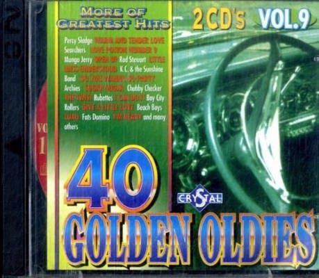 Various Artists - 40 Golden Oldies Vol. 9 (2CD, 1995)