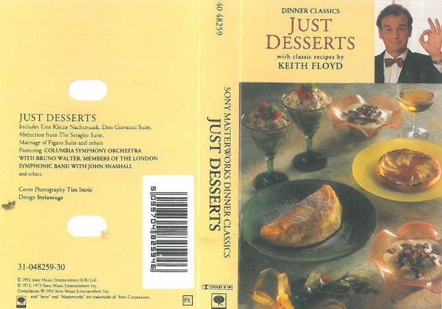 Various Artists - Sony Masterworks Dinner Classics: Just Desserts (Kazeta, 1992)