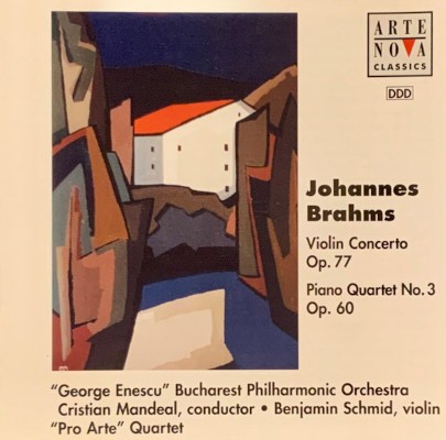 Johannes Brahms / Cristian Mandeal, Benjamin Schmid - Violin Concert Op. 77 / Piano Quartet No. 3 Op. 60 (1996)