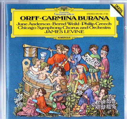 Carl Orff / Chicago Symphony Chorus And Orchestra, James Levine - Carmina Burana (1985)