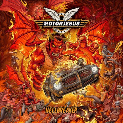 Motorjesus - Hellbreaker (Limited Clear Red Vinyl, 2021)