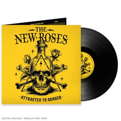 New Roses - Attracted To Danger (2024) - Vinyl