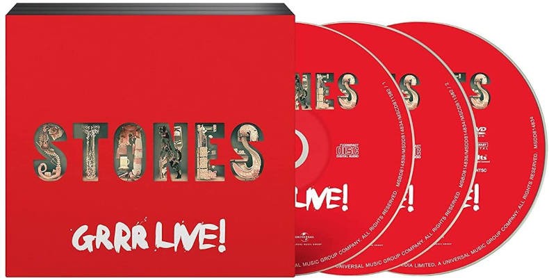 Rolling Stones - GRRR Live! (Anniversary Edition 2023) /2CD + DVD