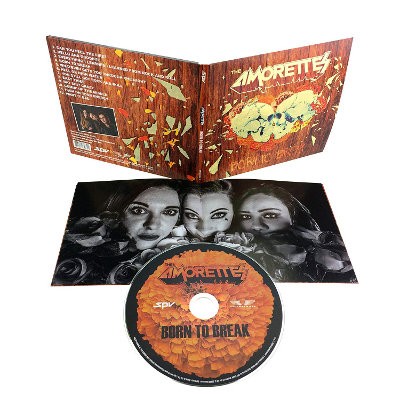 Amorettes - Born To Break (Digipack, 2018) 