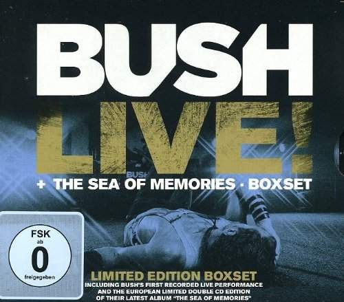 Bush - Live! + The Sea Of Memories (2CD+DVD, Limited Edition, 2013)