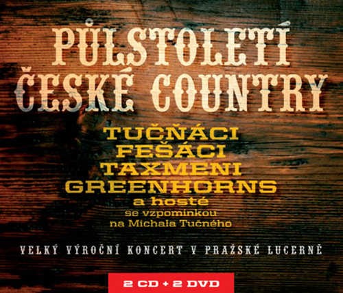 Various Artists - Půl století české country /2CD+2DVD (2016) /2CD+DVD