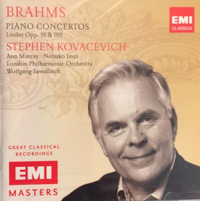 Johannes Brahms / London Philharmonic Orchestra, Wolfgang Sawallisch - Piano Concertos / Lieder Opp. 91 & 105 (2011) /2CD